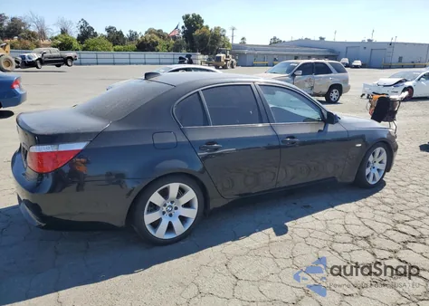 2007 BMW 530 I z USA, uszkodzony, nr VIN WBANE73587CM49603